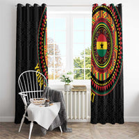 Personalised Ghana Window Curtain African Tribal Mix Kente Patterns