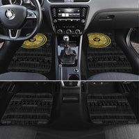 Sankofa Bird Car Mats Adinkra Symbols - Gold Version