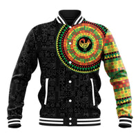 Sankofa Bird Adinkra Symbols Baseball Jacket African Culture