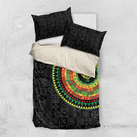 Sankofa Bird Adinkra Symbols Bedding Set African Culture