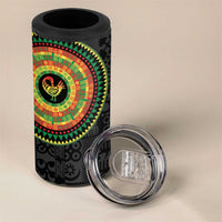 Sankofa Bird Adinkra Symbols 4 in 1 Can Cooler Tumbler African Culture
