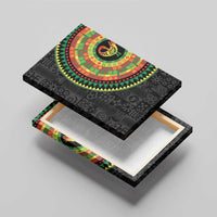 Sankofa Bird Adinkra Symbols Canvas Wall Art African Culture