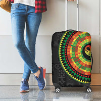 Sankofa Bird Adinkra Symbols Luggage Cover African Culture