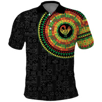 Sankofa Bird Adinkra Symbols Polo Shirt African Culture