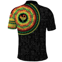 Sankofa Bird Adinkra Symbols Polo Shirt African Culture