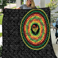 Sankofa Bird Adinkra Symbols Quilt African Culture