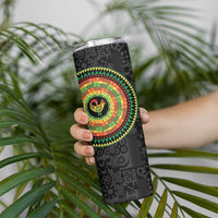 Sankofa Bird Adinkra Symbols Skinny Tumbler African Culture