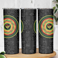 Sankofa Bird Adinkra Symbols Skinny Tumbler African Culture