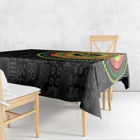 Sankofa Bird Adinkra Symbols Tablecloth African Culture