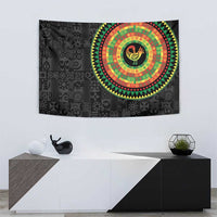 Sankofa Bird Adinkra Symbols Tapestry African Culture