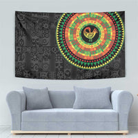 Sankofa Bird Adinkra Symbols Tapestry African Culture