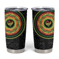 Sankofa Bird Adinkra Symbols Tumbler Cup African Culture
