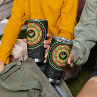 Sankofa Bird Adinkra Symbols Tumbler Cup African Culture