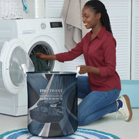 761st Tank Battalion WWII Laundry Basket Black Panthers Tribute