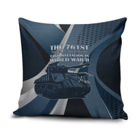 761st Tank Battalion WWII Pillow Cover Black Panthers Tribute