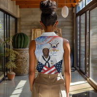 Doris Dorie Miller Women Sleeveless Polo Shirt The Hero Pearl Harbor