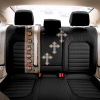 Ethiopia Angels Tilet Back Car Seat Cover Ethiopian Cross Black Color