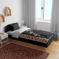 Ethiopia Angels Tilet Bedding Set Ethiopian Cross Black Color