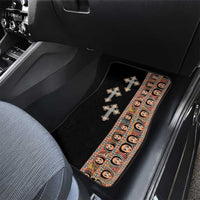 Ethiopia Angels Tilet Car Mats Ethiopian Cross Black Color