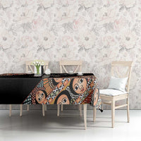 Personalized Ethiopian Orthodox Church Angel Tablecloth Black Color
