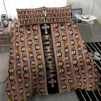 Ethiopian Tewahedo Angel Orthodox Bedding Set Black Color