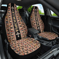 Ethiopian Tewahedo Angel Orthodox Car Seat Cover Black Color