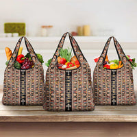 Ethiopian Tewahedo Angel Orthodox Grocery Bag Black Color