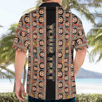 Personalized Ethiopian Tewahedo Angel Orthodox Hawaiian Shirt Black Color