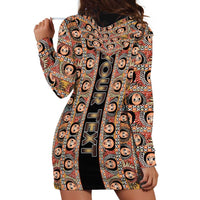 Personalized Ethiopian Tewahedo Angel Orthodox Hoodie Dress Black Color