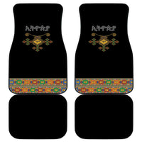 Ethiopia Saba Kemis Car Mats Habesha Style Black Color
