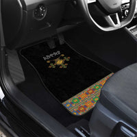 Ethiopia Saba Kemis Car Mats Habesha Style Black Color