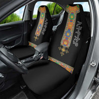 Ethiopia Saba Kemis Car Seat Cover Habesha Style Black Color