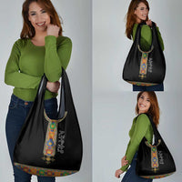 Ethiopia Saba Kemis Grocery Bag Habesha Style Black Color