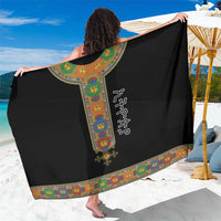 Ethiopia Saba Kemis Sarong Habesha Style Black Color