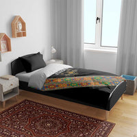 Ethiopia Saba Kemis Bedding Set Sash Style Black Color
