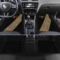Ethiopia Saba Kemis Car Mats Sash Style Black Color