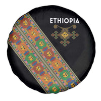 Ethiopia Saba Kemis Spare Tire Cover Sash Style Black Color