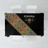 Ethiopia Saba Kemis Tablecloth Sash Style Black Color