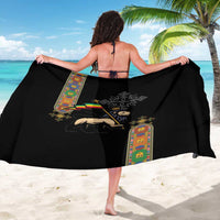 Ethiopia Saba Kemis Sarong Ethiopian Cross Lion Of Judah Black Color