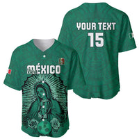 Custom Mexico Guadalupe Football Baseball Jersey Viva Mexico