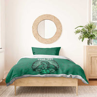 Custom Mexico Guadalupe Football Bedding Set Viva Mexico