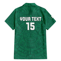 Custom Mexico Guadalupe Football Family Matching Mermaid Dress and Hawaiian Shirt Viva Mexico