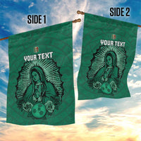 Custom Mexico Guadalupe Football Garden Flag Viva Mexico