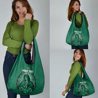 Custom Mexico Guadalupe Football Grocery Bag Viva Mexico