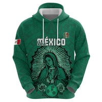Custom Mexico Guadalupe Football Hoodie Viva Mexico