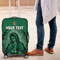 Custom Mexico Guadalupe Football Luggage Cover Viva Mexico