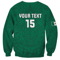 Custom Mexico Guadalupe Football Sweatshirt Viva Mexico