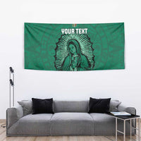 Custom Mexico Guadalupe Football Tapestry Viva Mexico