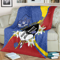 Eswatini Blanket Nguni Shield Edelweiss Flower