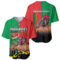 Ibrahim Traore Baseball Jersey Faso Rises Our Soil Our Rules